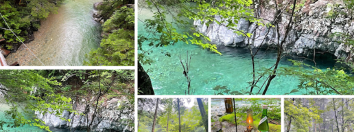 阿寺渓谷キャンプ場